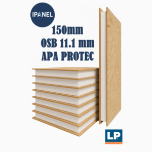 PANEL SIP 150MM PALO BTO 2×5″ LP APA PROTEC