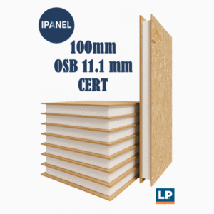 Panel SIP 2x4” BTO con OSB APA PROTEC + Membrana Hidrófuga